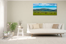 Load image into Gallery viewer, Mount Undurkhan with Horses Canvas Set
